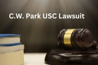 a gavel on a block with books C.W. Park USC Lawsuit