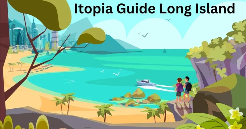 a group of people looking at a body of water itopia guide long island