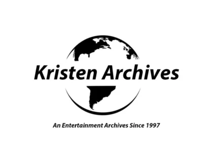 a logo with a globe and text kirsten archives