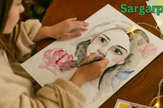 a person drawing a picture sargarpgio