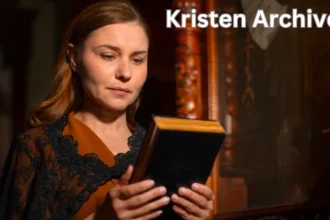 a person holding a book kristen archives